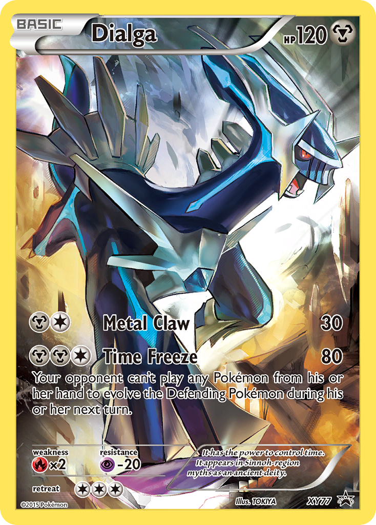 Dialga (XY77) [XY: Black Star Promos] | Mega City Incorporated