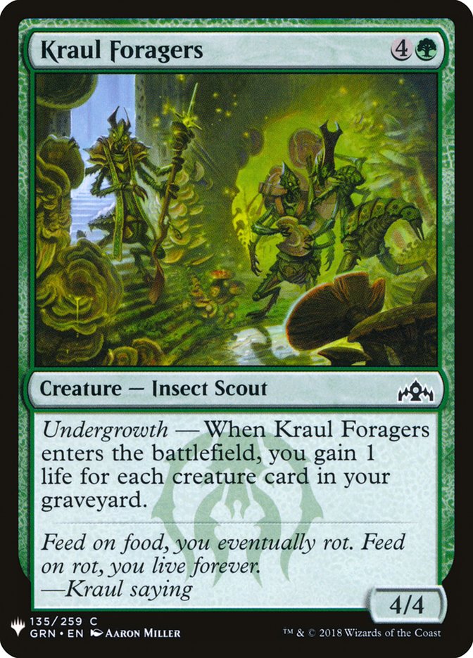 Kraul Foragers [Mystery Booster] | Mega City Incorporated