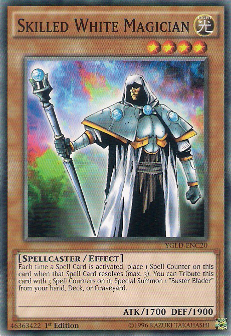 Skilled White Magician [YGLD-ENC20] Common | Mega City Incorporated