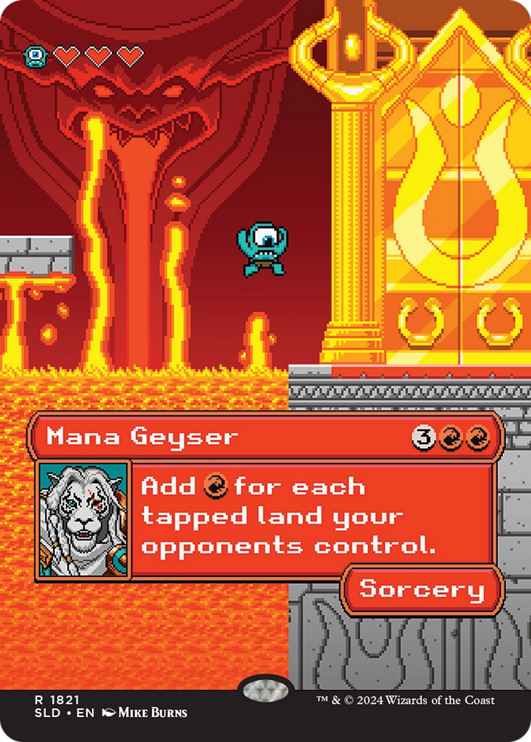 Mana Geyser [Secret Lair Drop Series] | Mega City Incorporated