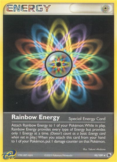 Rainbow Energy (95/109) [EX: Ruby & Sapphire] | Mega City Incorporated