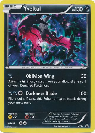 Yveltal (XY06) (Jumbo Card) [XY: Black Star Promos] | Mega City Incorporated