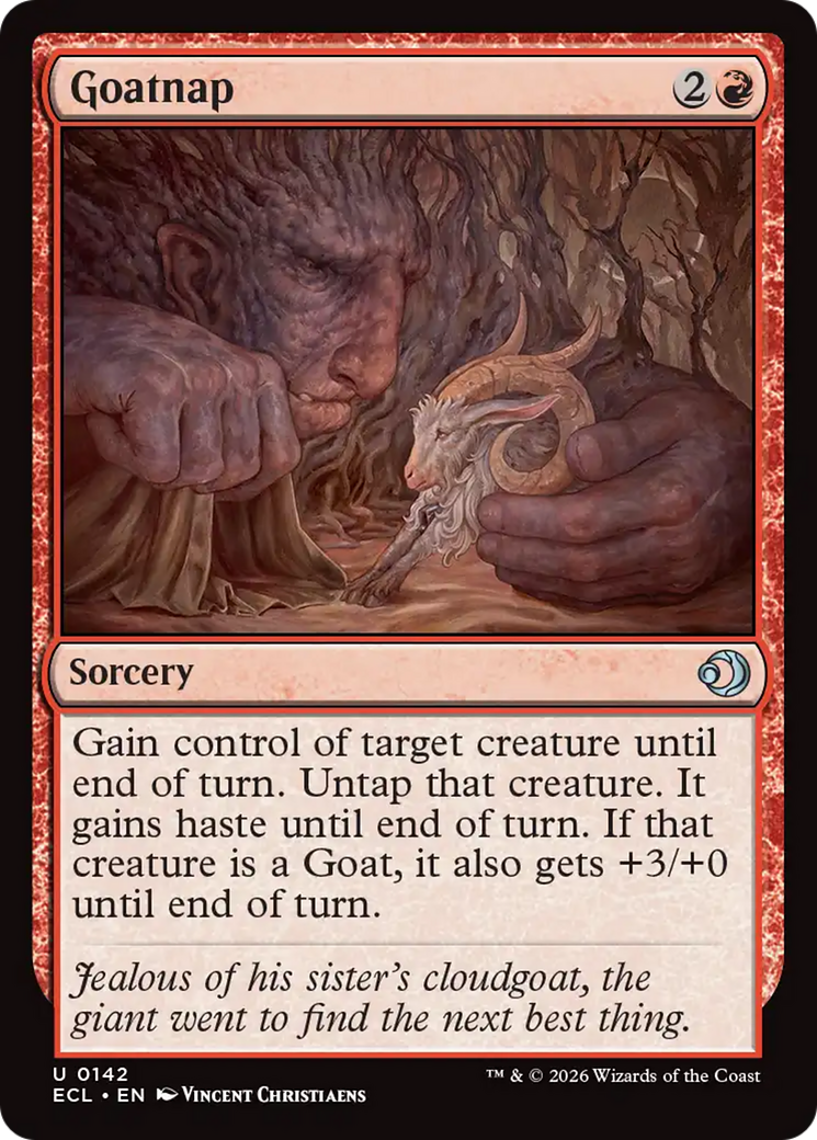 Goatnap [Lorwyn Eclipsed] | Mega City Incorporated