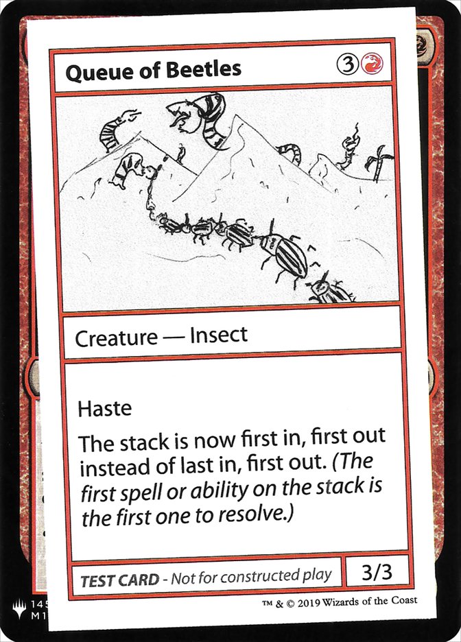 Queue of Beetles [Mystery Booster Playtest Cards] | Mega City Incorporated