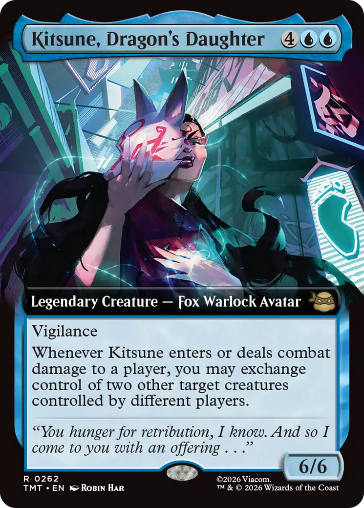 Kitsune, Dragon's Daughter (Extended Art) [Teenage Mutant Ninja Turtles] | Mega City Incorporated