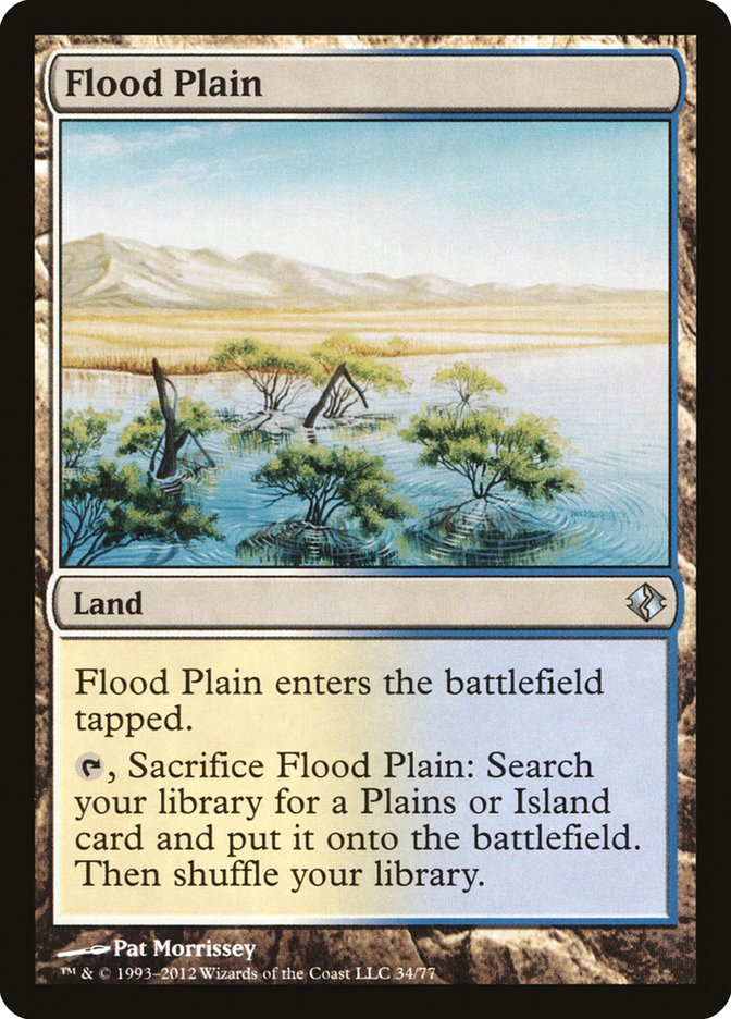 Flood Plain [Duel Decks: Venser vs. Koth] | Mega City Incorporated