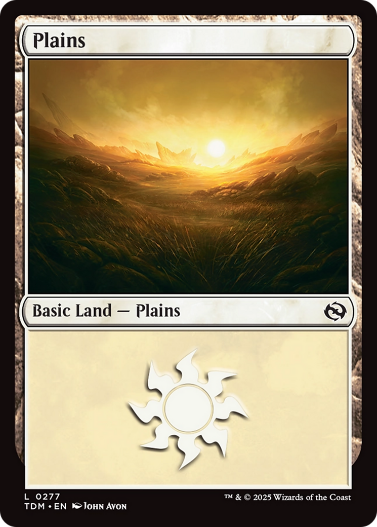 Plains (0277) [Tarkir: Dragonstorm] | Mega City Incorporated