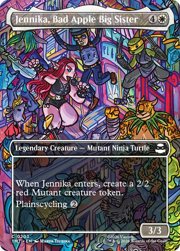 Jennika, Bad Apple Big Sister (Borderless) [Teenage Mutant Ninja Turtles] | Mega City Incorporated