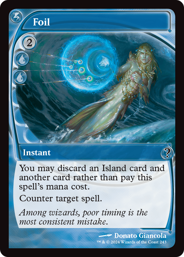 Foil (Future Sight) [Mystery Booster 2] | Mega City Incorporated