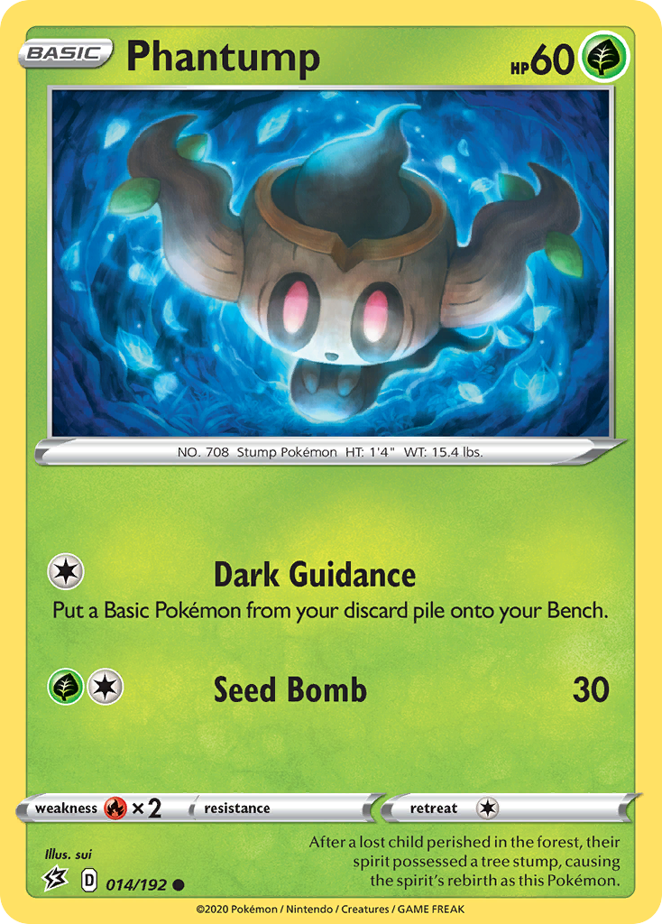 Phantump (014/192) [Sword & Shield: Rebel Clash] | Mega City Incorporated