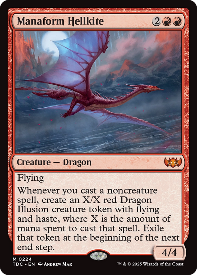 Manaform Hellkite [Tarkir: Dragonstorm Commander] | Mega City Incorporated