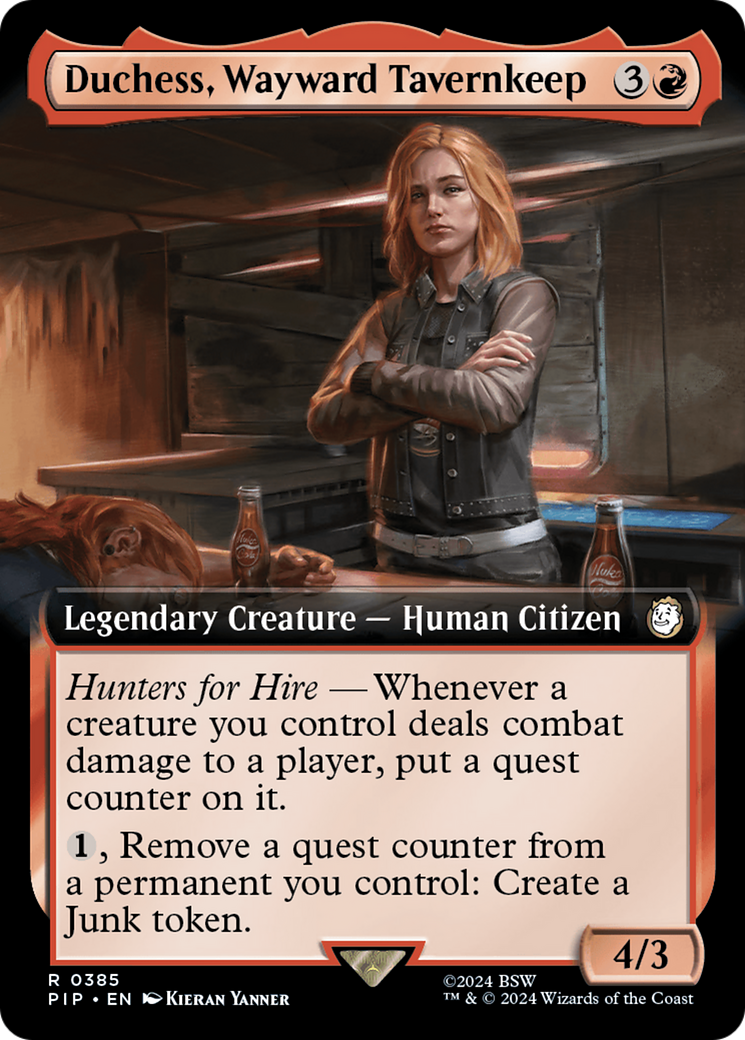 Duchess, Wayward Tavernkeep (Extended Art) [Fallout] | Mega City Incorporated