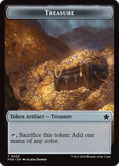 Food // Treasure Double-Sided Token [Foundations Tokens] | Mega City Incorporated