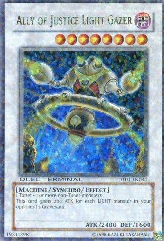 Ally of Justice Light Gazer [DT01-EN090] Ultra Rare | Mega City Incorporated