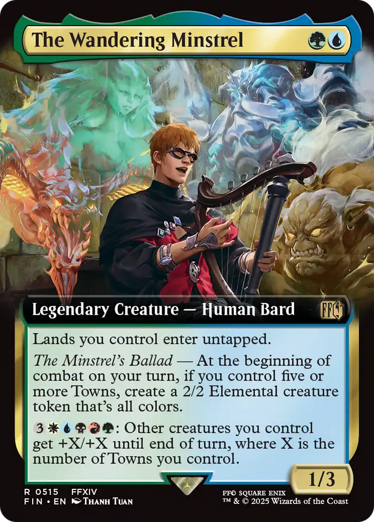 The Wandering Minstrel (Extended Art) [FINAL FANTASY] | Mega City Incorporated