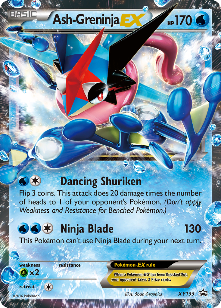 Ash-Greninja EX (XY133) [XY: Black Star Promos] | Mega City Incorporated