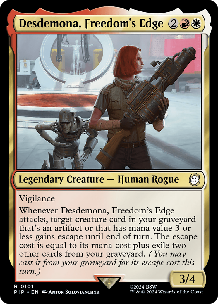 Desdemona, Freedom's Edge [Fallout] | Mega City Incorporated