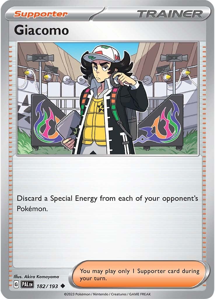 Giacomo (182/193) [Scarlet & Violet: Paldea Evolved] | Mega City Incorporated