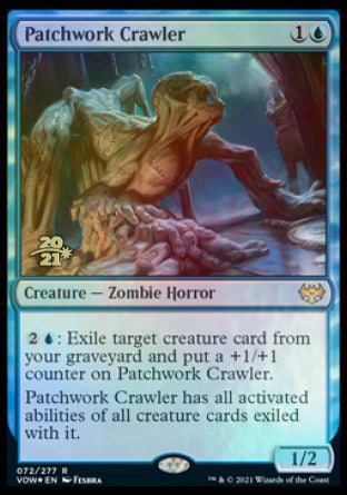 Patchwork Crawler [Innistrad: Crimson Vow Prerelease Promos] | Mega City Incorporated