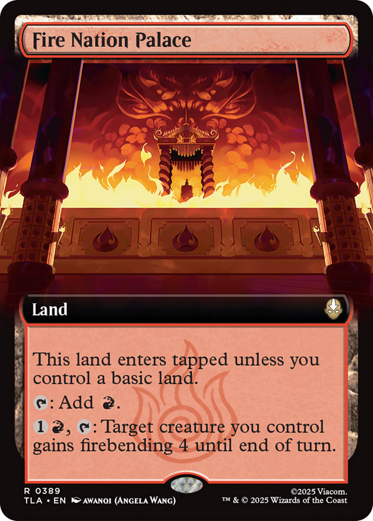 Fire Nation Palace (Extended Art) [Avatar: The Last Airbender] | Mega City Incorporated