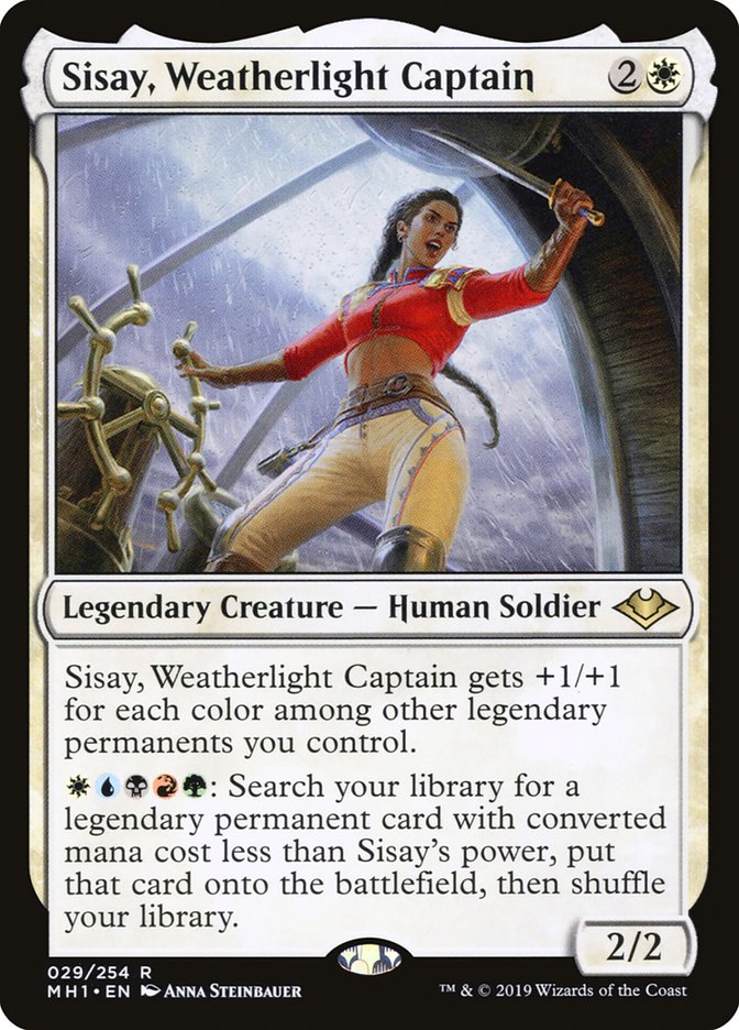 Sisay, Weatherlight Captain [Modern Horizons] | Mega City Incorporated