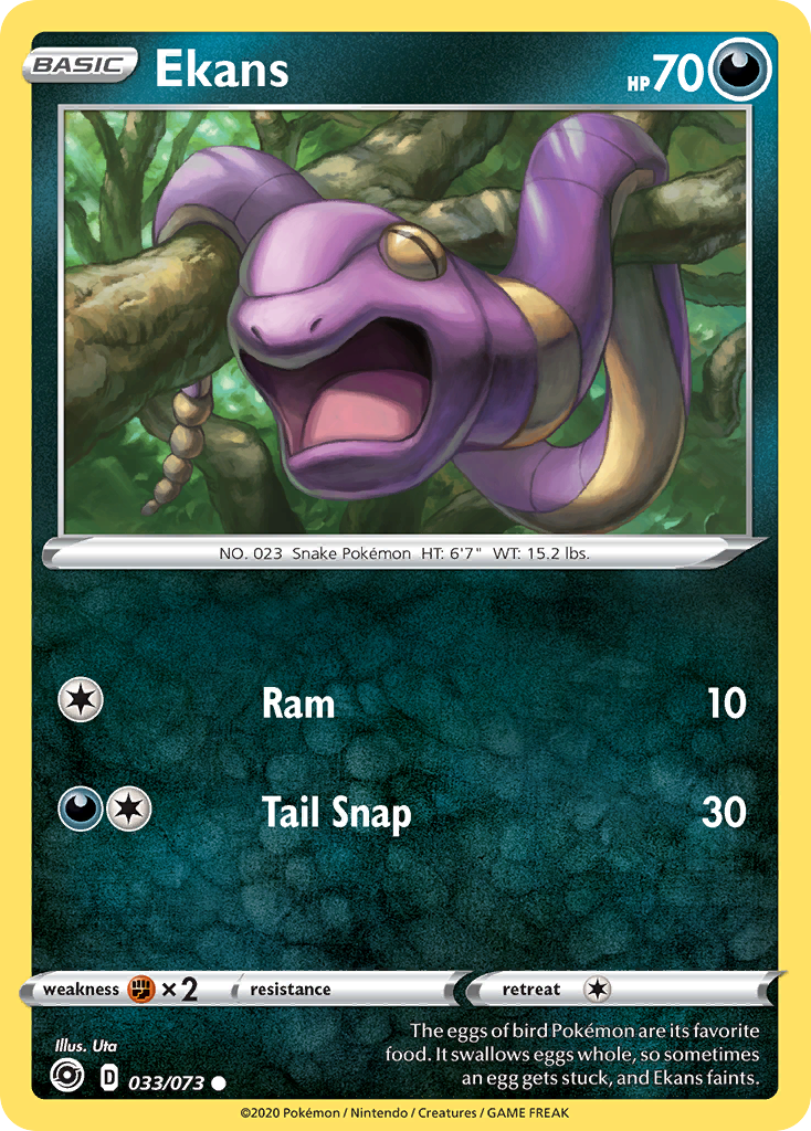 Ekans (033/073) [Sword & Shield: Champion's Path] | Mega City Incorporated