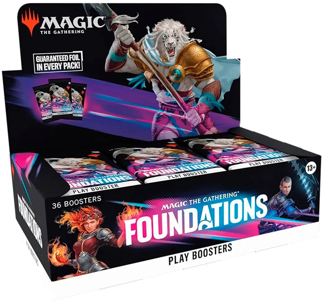 Foundations MTG Play Booster Box | Mega City Incorporated