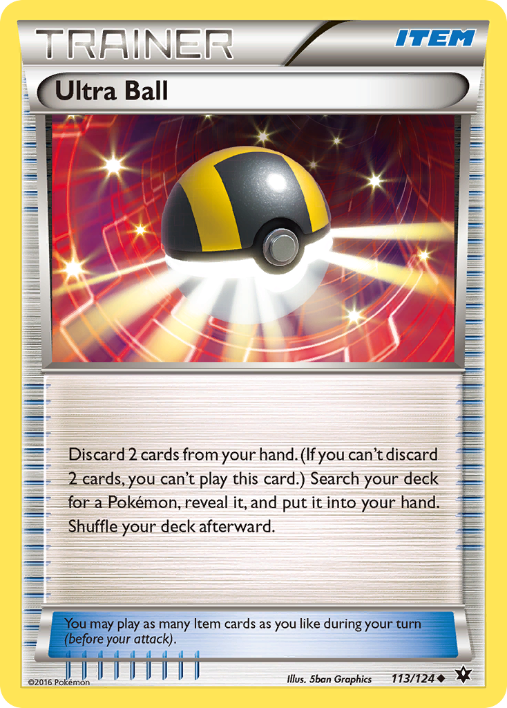 Ultra Ball (113/124) [XY: Fates Collide] | Mega City Incorporated