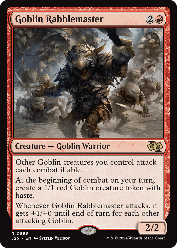 Goblin Rabblemaster [Foundations Jumpstart] | Mega City Incorporated