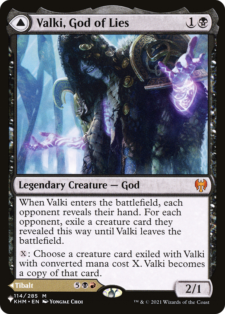 Valki, God of Lies // Tibalt, Cosmic Impostor [Secret Lair: From Cute to Brute] | Mega City Incorporated