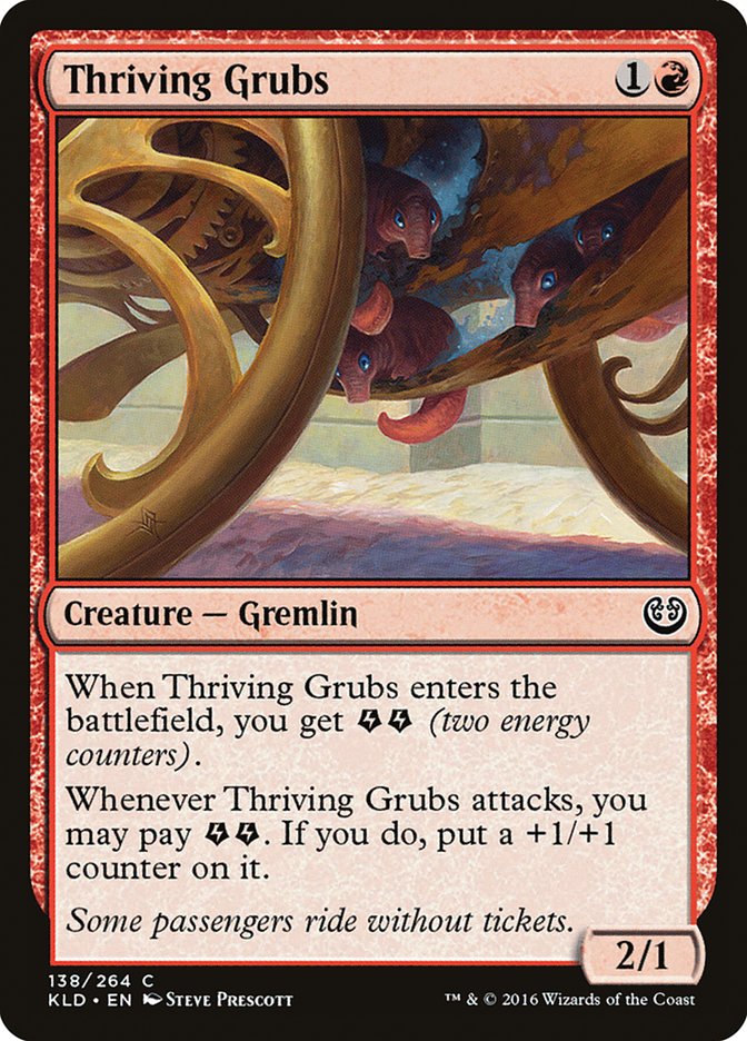 Thriving Grubs [Kaladesh] | Mega City Incorporated