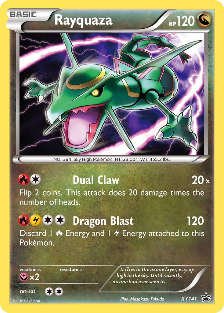 Rayquaza (XY141) [XY: Black Star Promos] | Mega City Incorporated