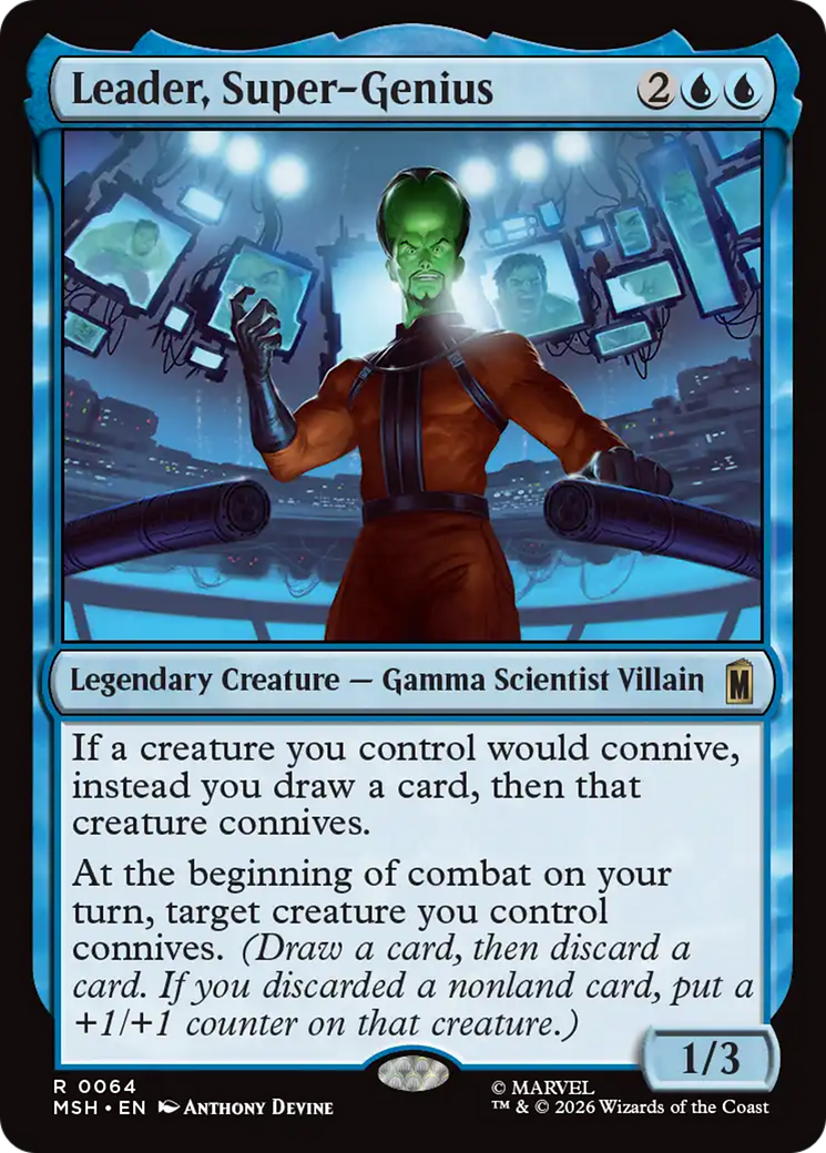 Leader, Super-Genius [Marvel Super Heroes] | Mega City Incorporated