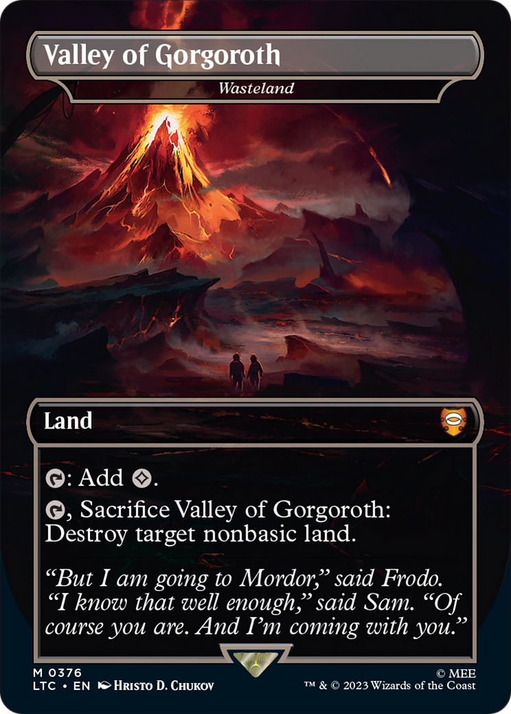 Valley of Gorgoroth - Wasteland [The Lord of the Rings: Tales of Middle-Earth Commander] | Mega City Incorporated