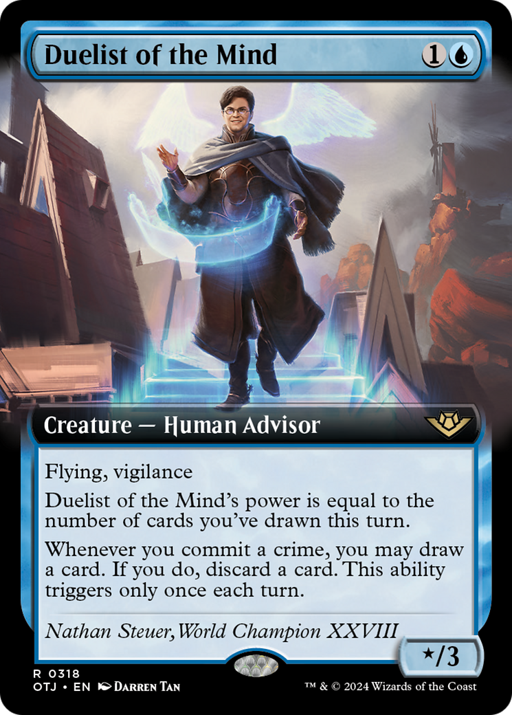 Duelist of the Mind (Extended Art) [Outlaws of Thunder Junction] | Mega City Incorporated