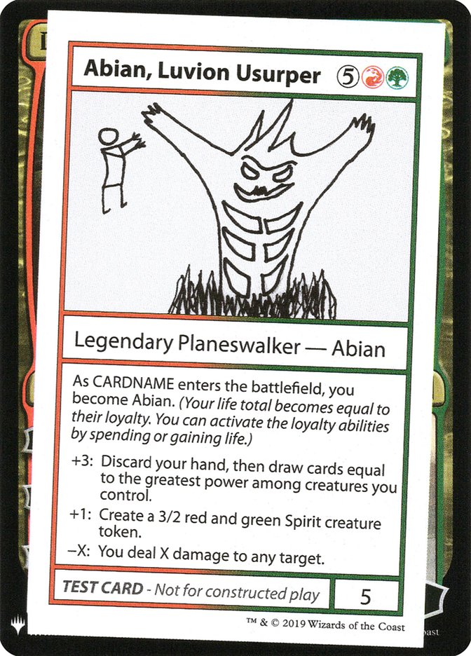 Abian, Luvion Usurper [Mystery Booster Playtest Cards] | Mega City Incorporated