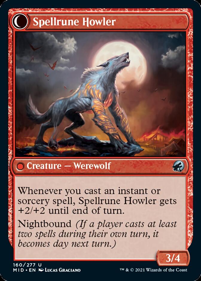 Spellrune Painter // Spellrune Howler [Innistrad: Midnight Hunt] | Mega City Incorporated