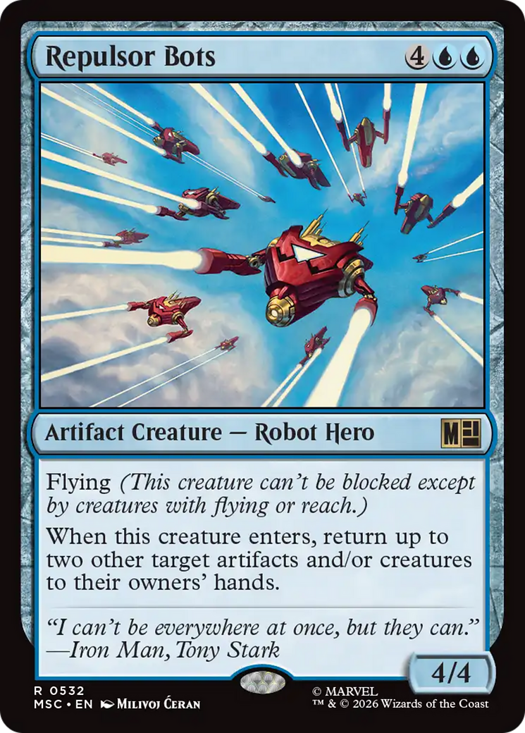 Repulsor Bots [Marvel Super Heroes Commander] | Mega City Incorporated