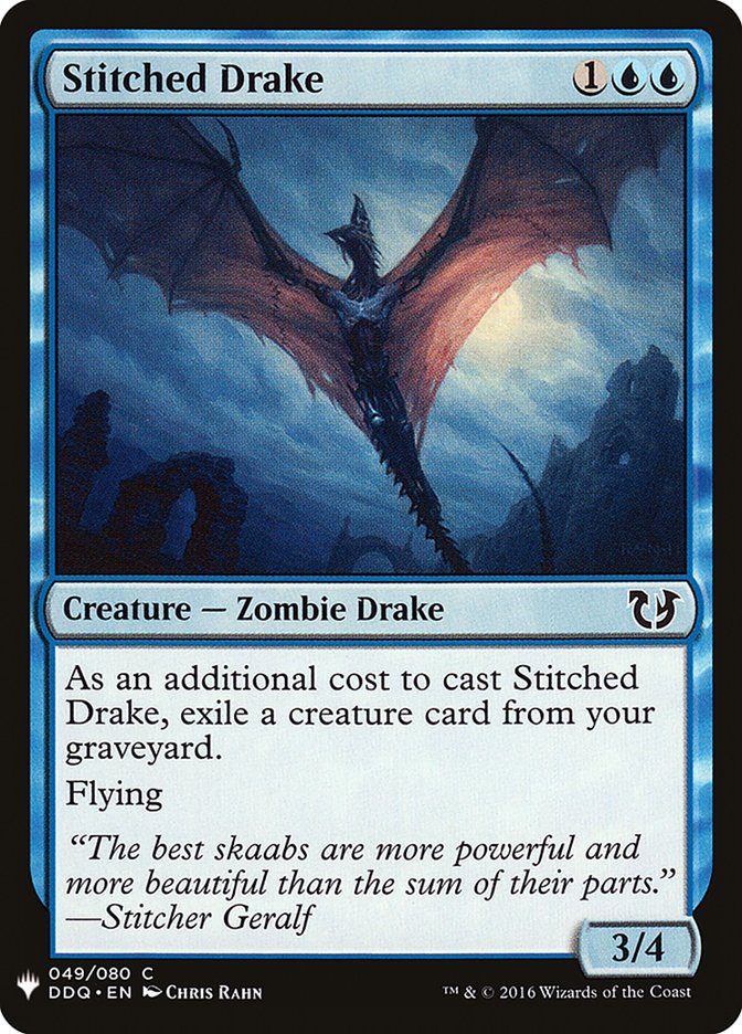 Stitched Drake [Mystery Booster] | Mega City Incorporated