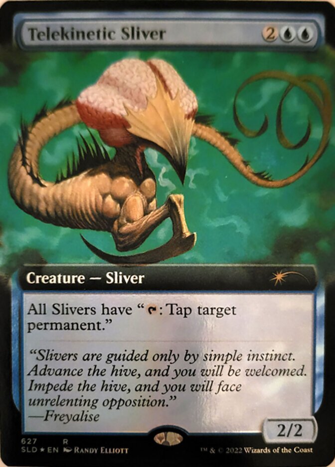 Telekinetic Sliver (Extended Art) [Secret Lair Drop Promos] | Mega City Incorporated