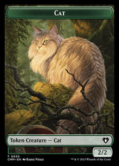 Eldrazi // Cat (0030) Double-Sided Token [Commander Masters Tokens] | Mega City Incorporated