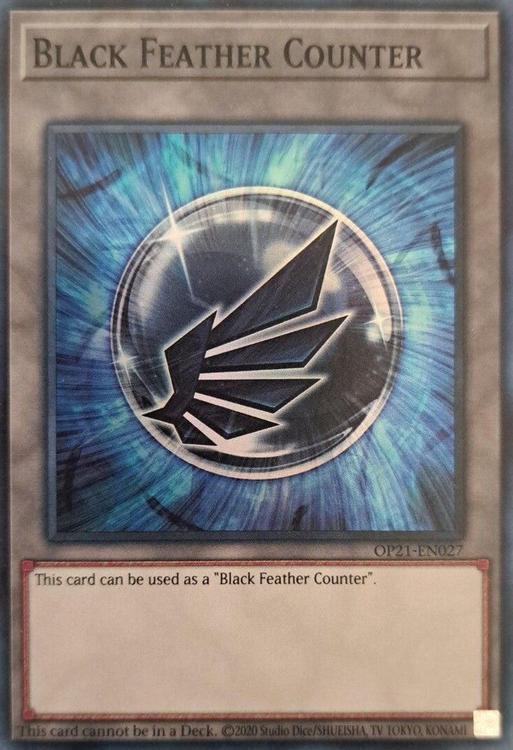 Black Feather Counter [OP21-EN027] Super Rare | Mega City Incorporated