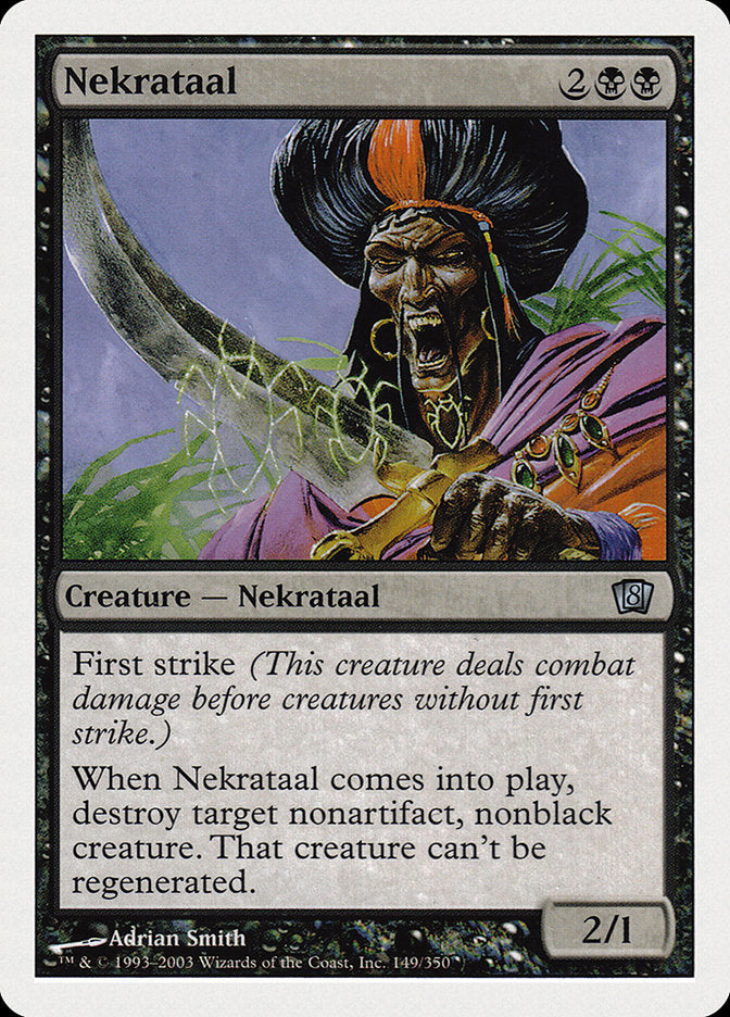 Nekrataal (8th Edition) [Oversize Cards] | Mega City Incorporated