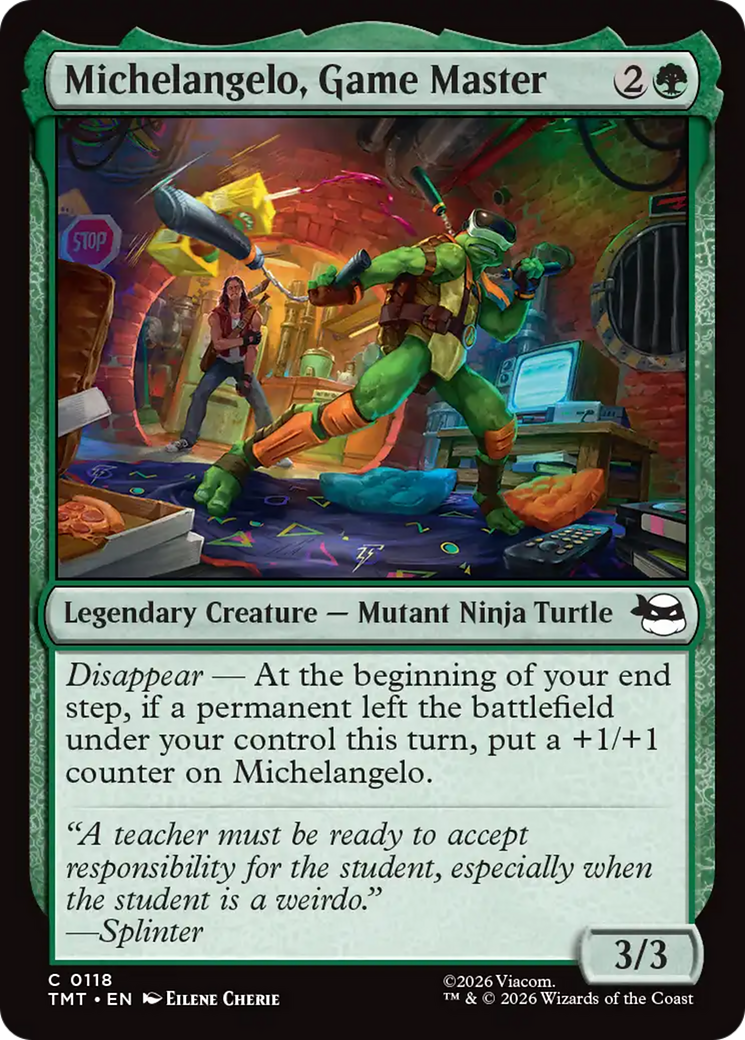 Michelangelo, Game Master [Teenage Mutant Ninja Turtles] | Mega City Incorporated