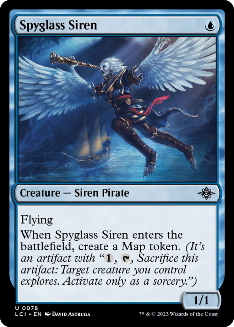 Spyglass Siren [The Lost Caverns of Ixalan] | Mega City Incorporated