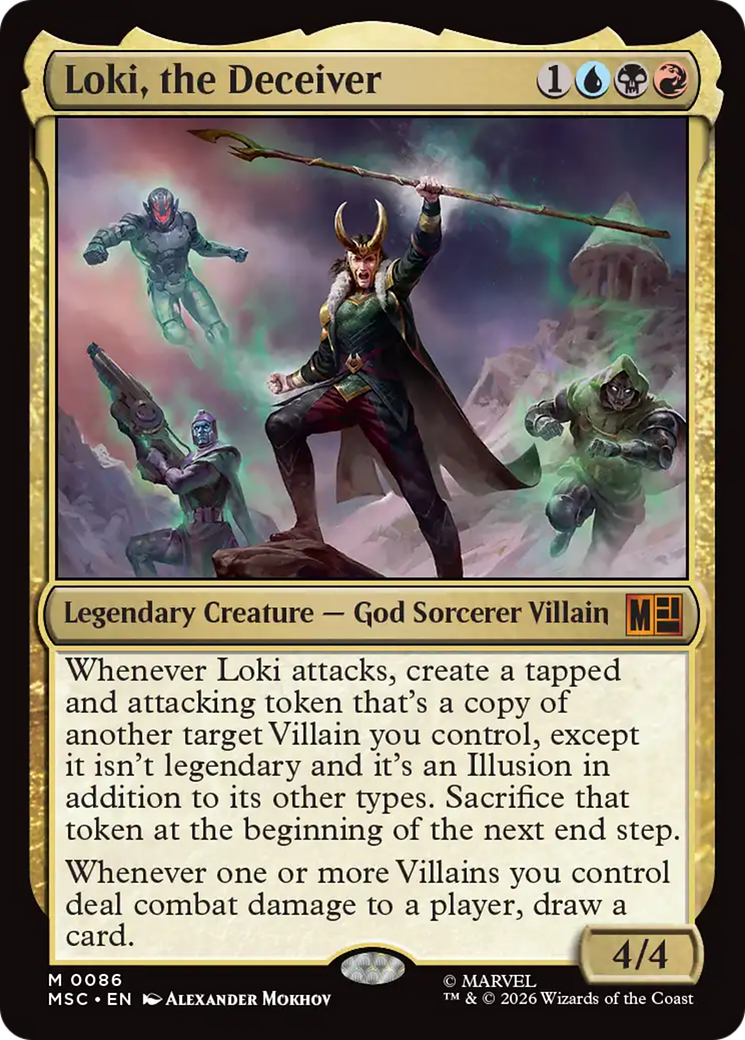 Loki, the Deceiver (Surge Foil) [Marvel Super Heroes Commander] | Mega City Incorporated