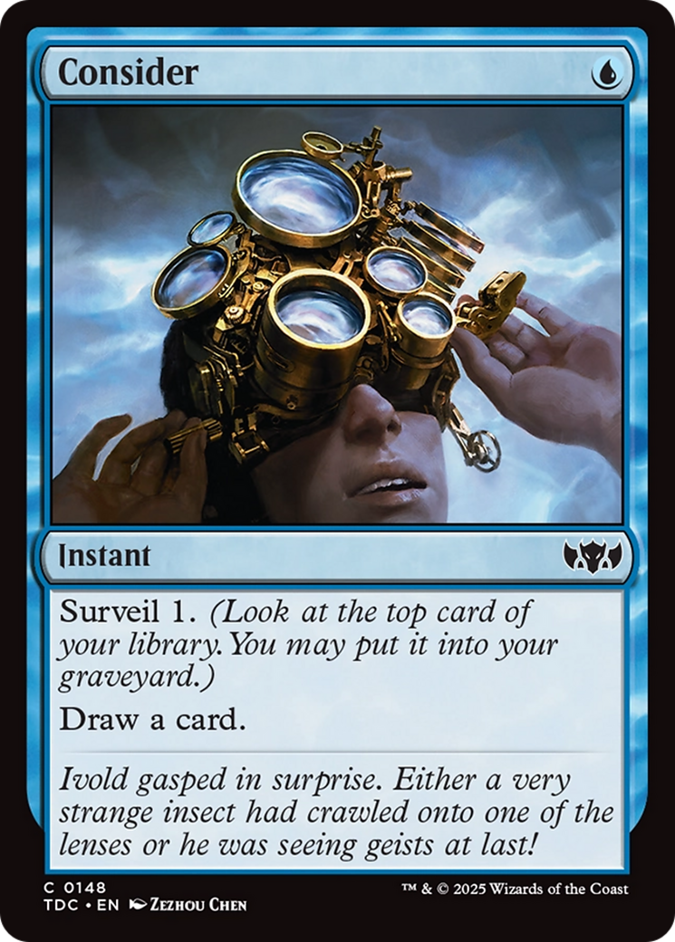 Consider [Tarkir: Dragonstorm Commander] | Mega City Incorporated