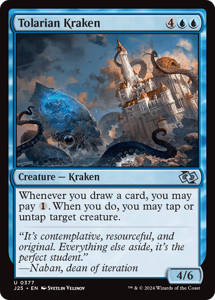 Tolarian Kraken [Foundations Jumpstart] | Mega City Incorporated