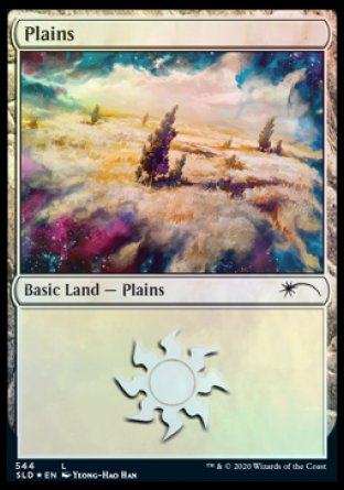 Plains (Enchanted) (544) [Secret Lair Drop Promos] | Mega City Incorporated