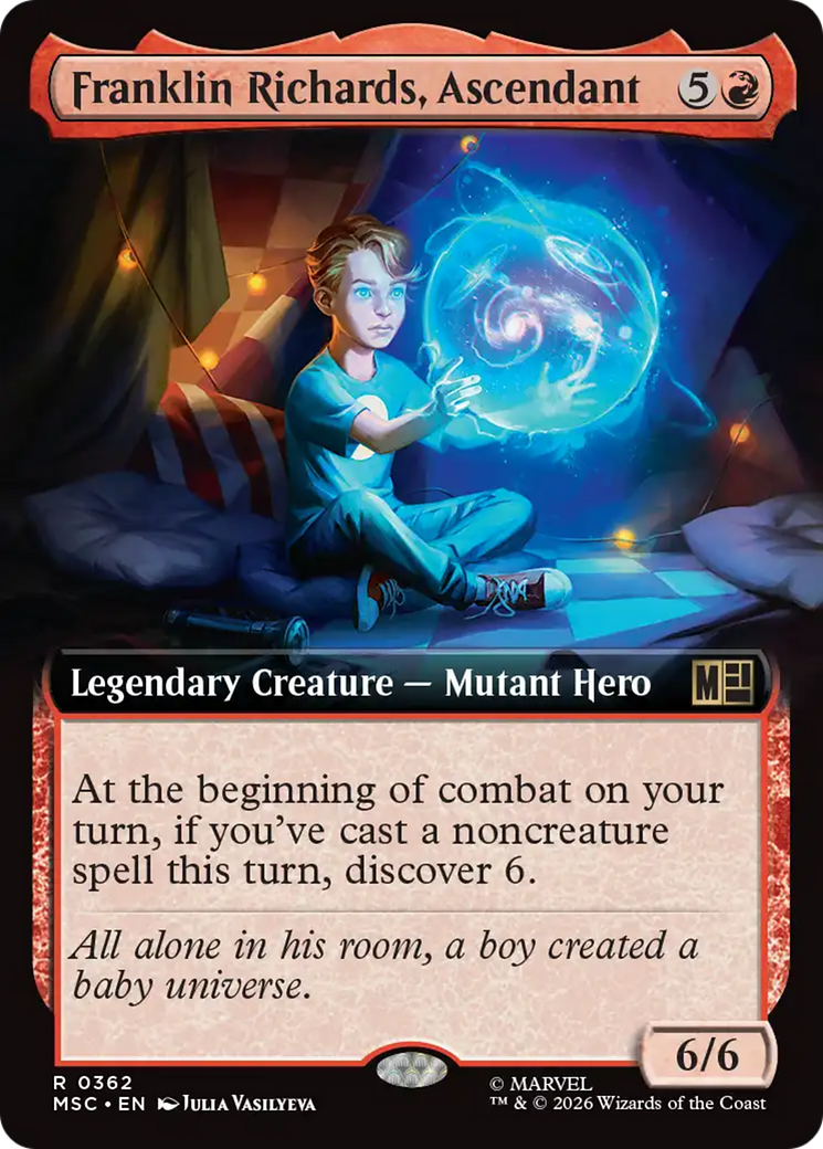 Franklin Richards, Ascendant (Extended Art) [Marvel Super Heroes Commander] | Mega City Incorporated